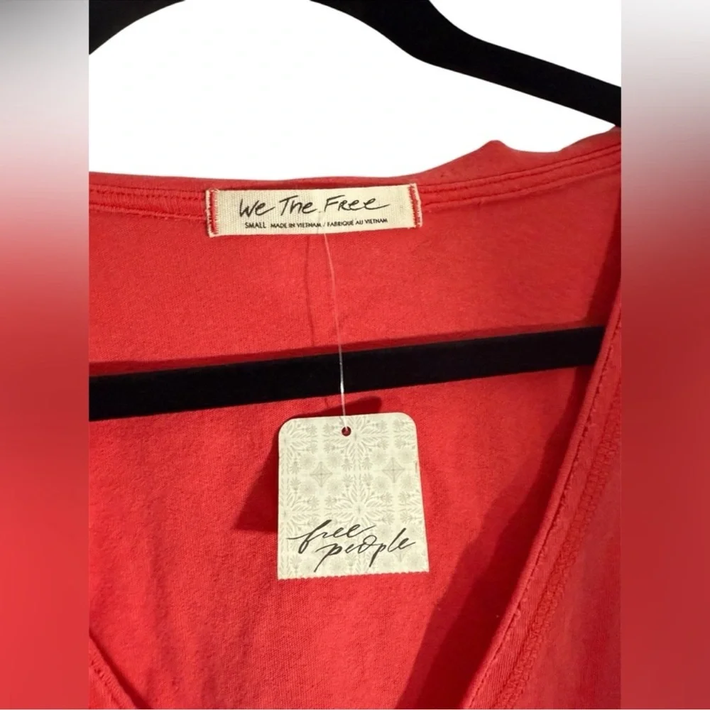 We The Free NWT Dreamy Tank in Ignition size Small ❤️🩷 - Picture 5 of 6